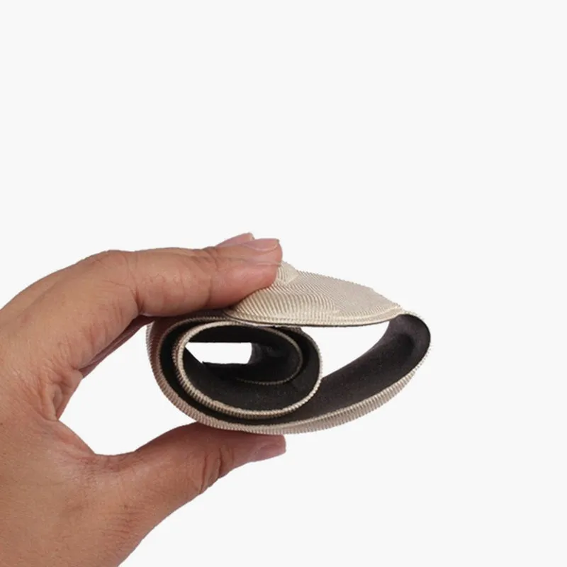 (1 pair) 7mm ultra-soft foam pads shoe insoles insert anti-slip / massage insoles - black