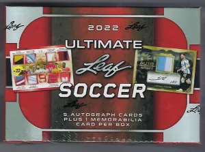 2022 Leaf Ultimate Soccer Hobby Box