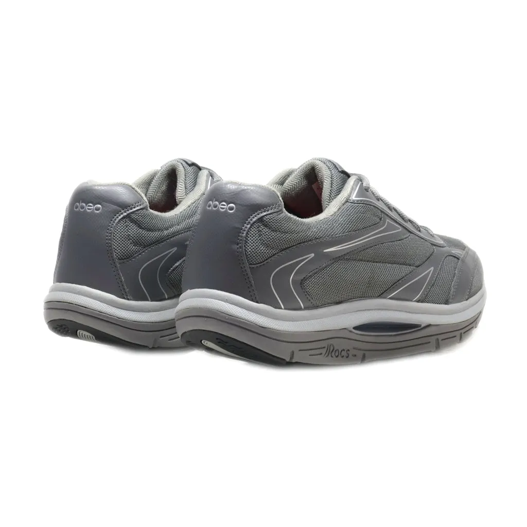 Abeo Sport Shoes Fabric Grey Colour For Men
