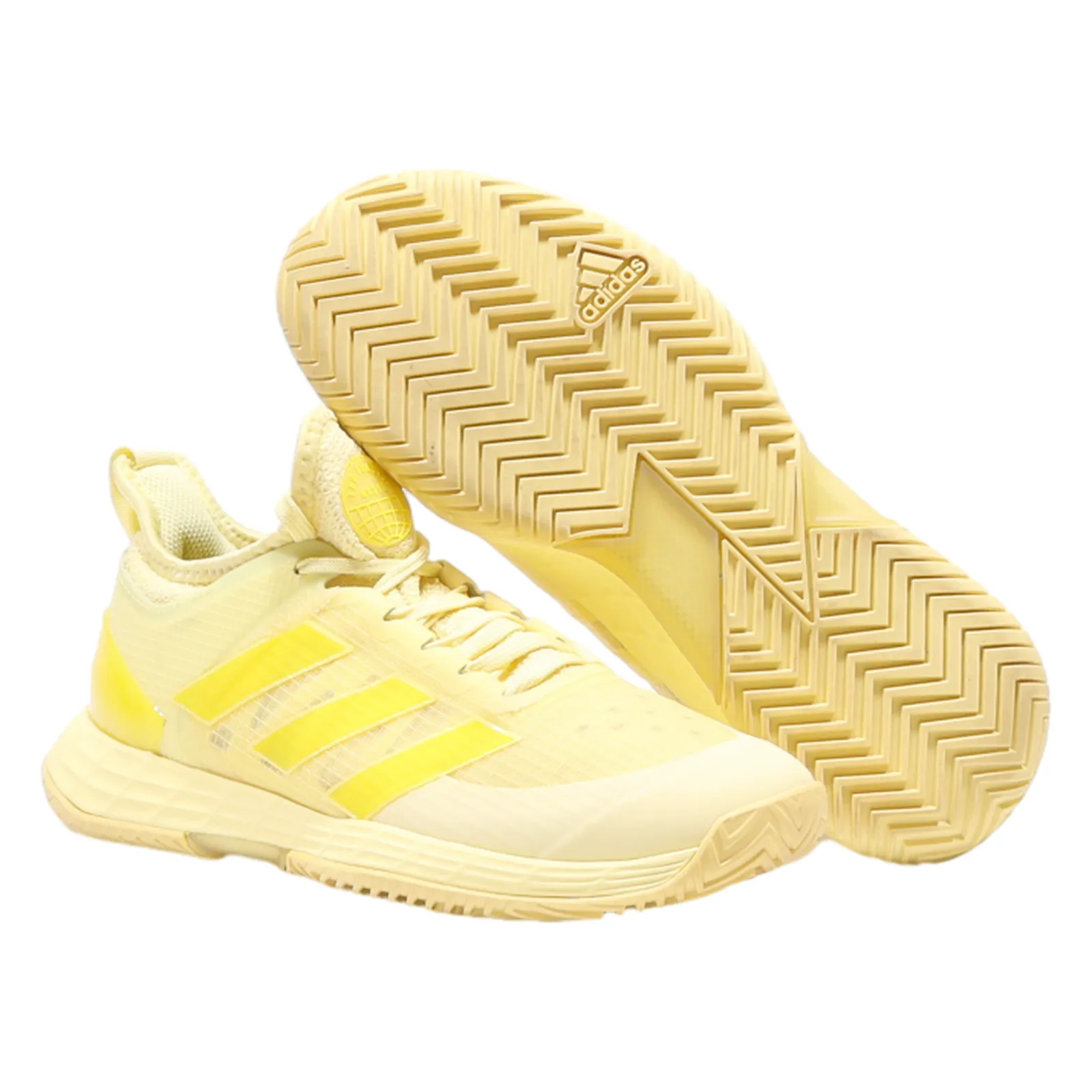 ADIDAS Adizero Ubersonic 4 2022 Sneaker Trainers Yellow Synthetic Womens UK 4.5