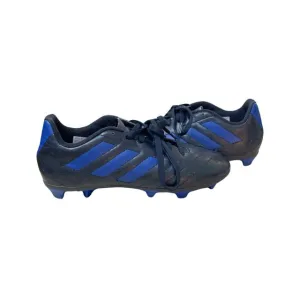 Adidas Black & Blue Soccer Cleats - Size 2.5Y