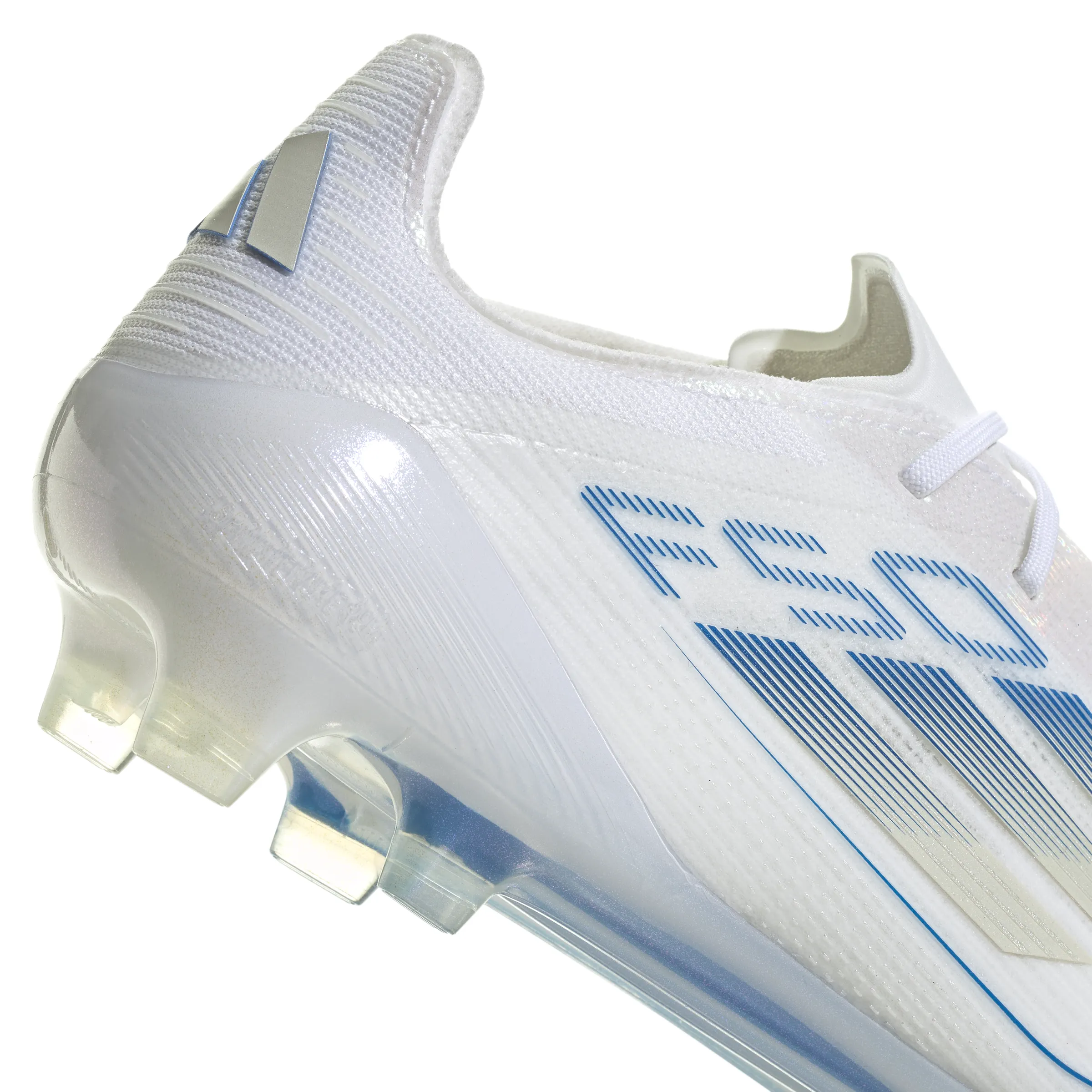 adidas F50 Elite FG Firm Ground Soccer Cleat - Cloud White / Pearl Metallic / Cloud White