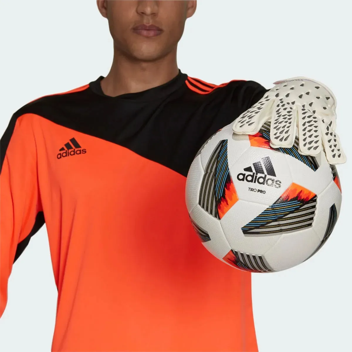Adidas Predator Training Goalkeeper Gloves - White-Black