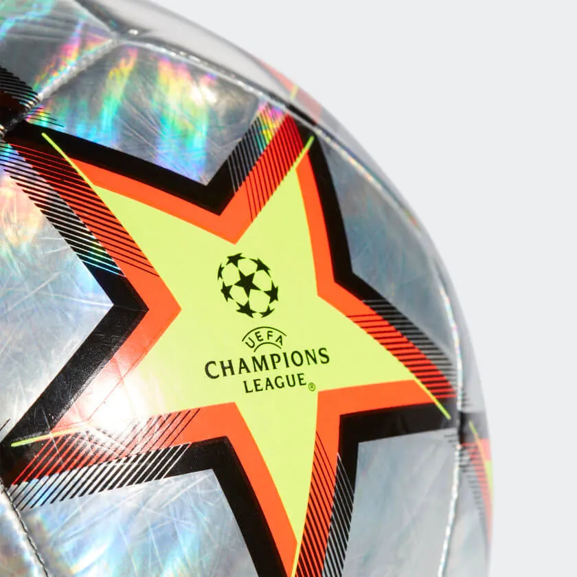 Adidas Pyrostorm UCL Finale 21 Foil Training Soccer Ball