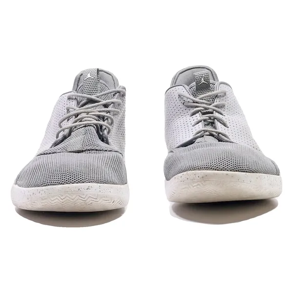 AIR JORDAN Sneaker Trainers Grey Synthetic Mens UK 10