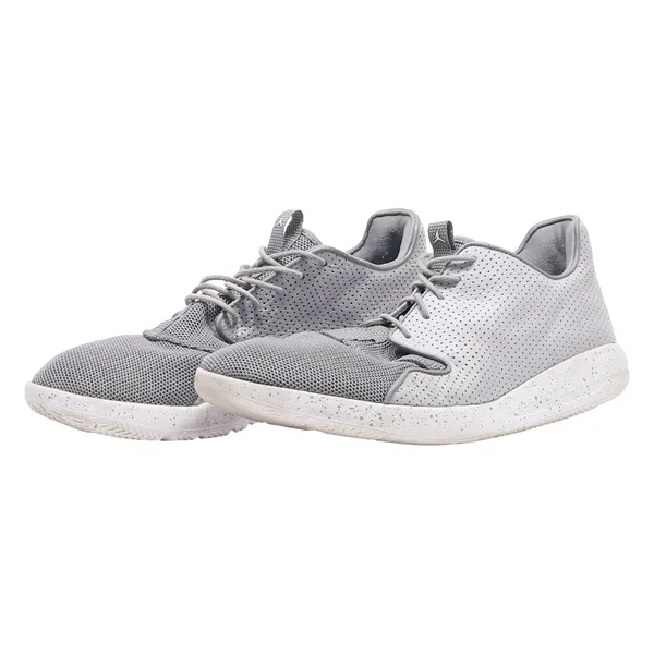 AIR JORDAN Sneaker Trainers Grey Synthetic Mens UK 10