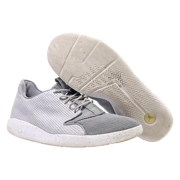 AIR JORDAN Sneaker Trainers Grey Synthetic Mens UK 10