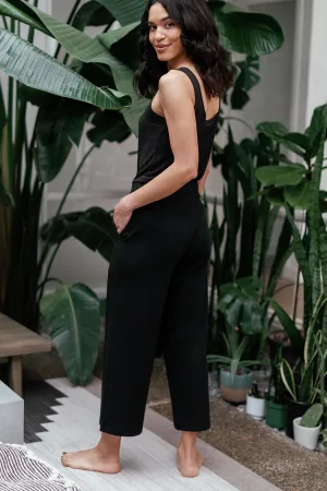 Billie Ultra-Stretch Bamboo & Organic Cotton Classic Wide Leg Cropped Pant