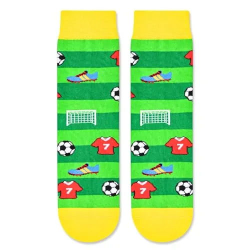 Boys Socks Girls Socks Kids Socks Boys Girls Kids Soccer Socks, Gifts for Boys Girls Kids Soccer Gifts for Boys Girls 10-12 Years Soccer Gifts for Kids