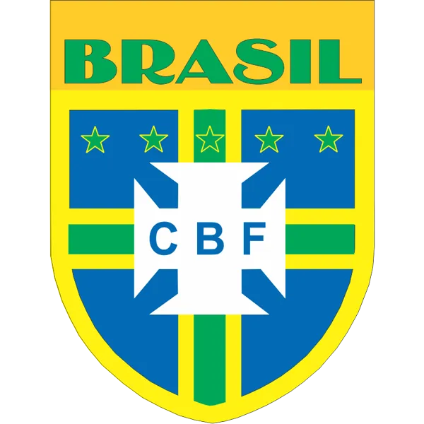 Brasil Soccer Team Flag Shield Style