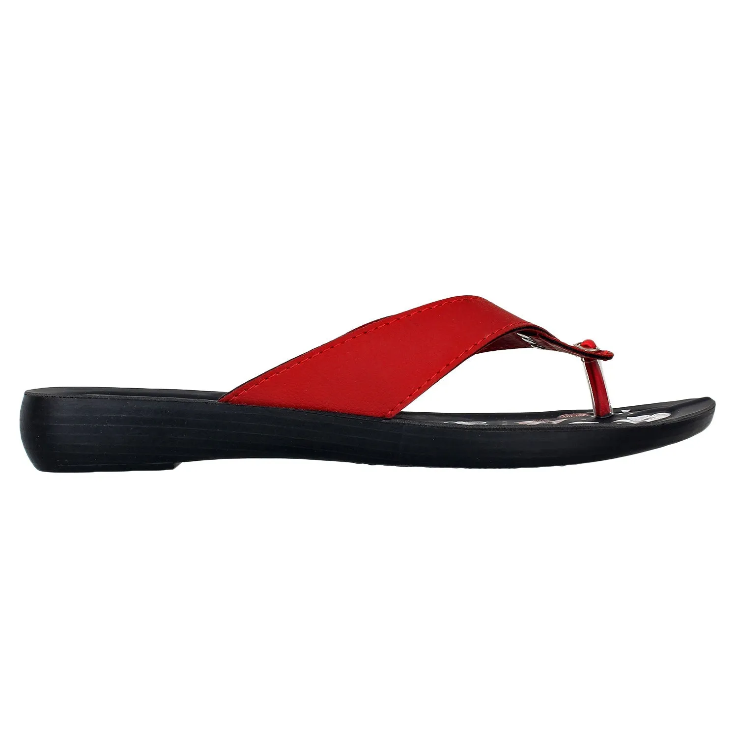 Chips Women Slipper #3026 - RED
