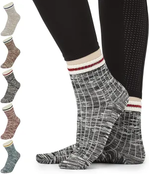 CityComfort Womens Socks, Cotton Ladies size 4-7 Multipack  For Teenagers,Unisex