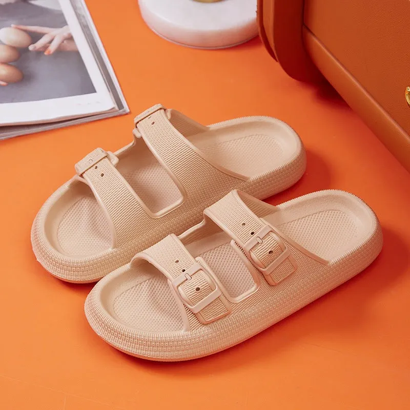 CoastalCharm EVA Platform Slippers - Chic Summer by The Nevermore