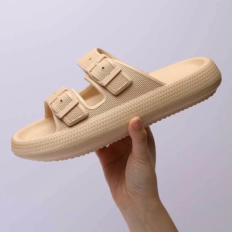 CoastalCharm EVA Platform Slippers - Chic Summer by The Nevermore