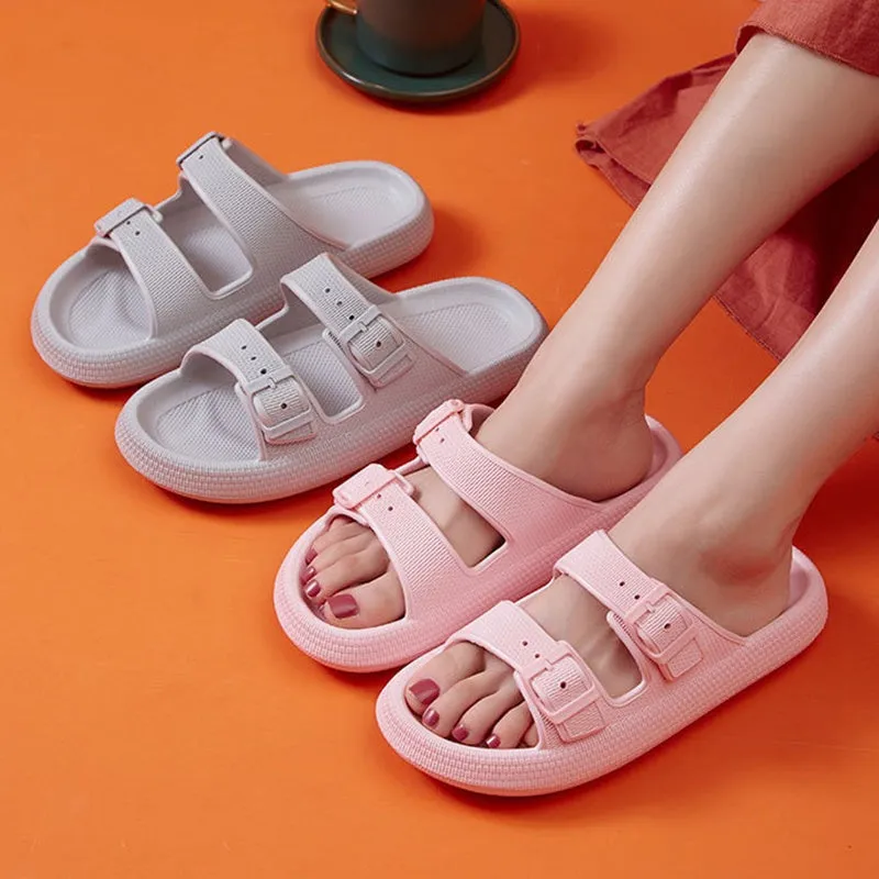 CoastalCharm EVA Platform Slippers - Chic Summer by The Nevermore