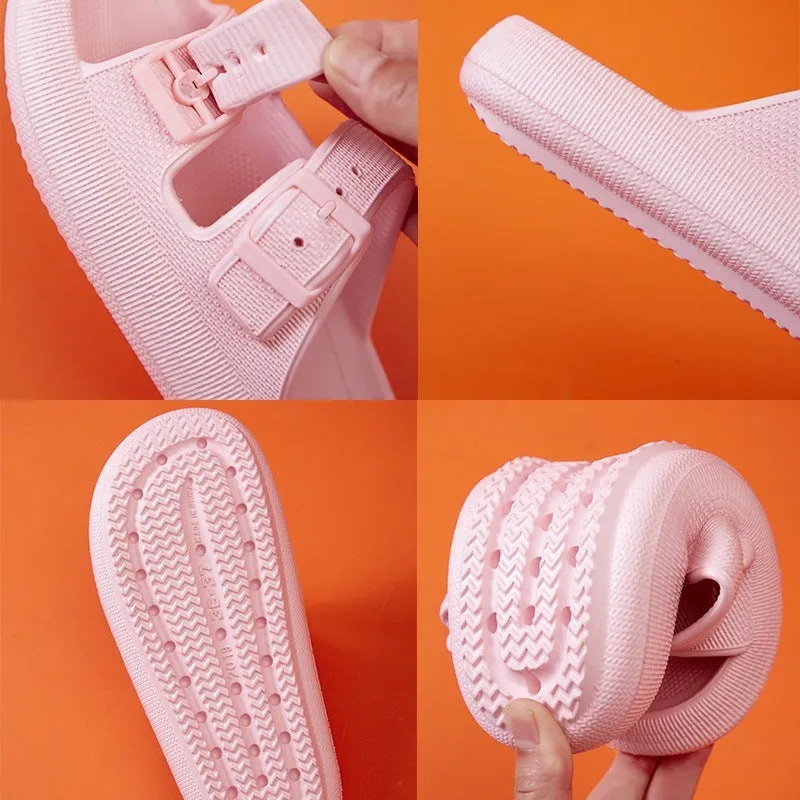 CoastalCharm EVA Platform Slippers - Chic Summer by The Nevermore