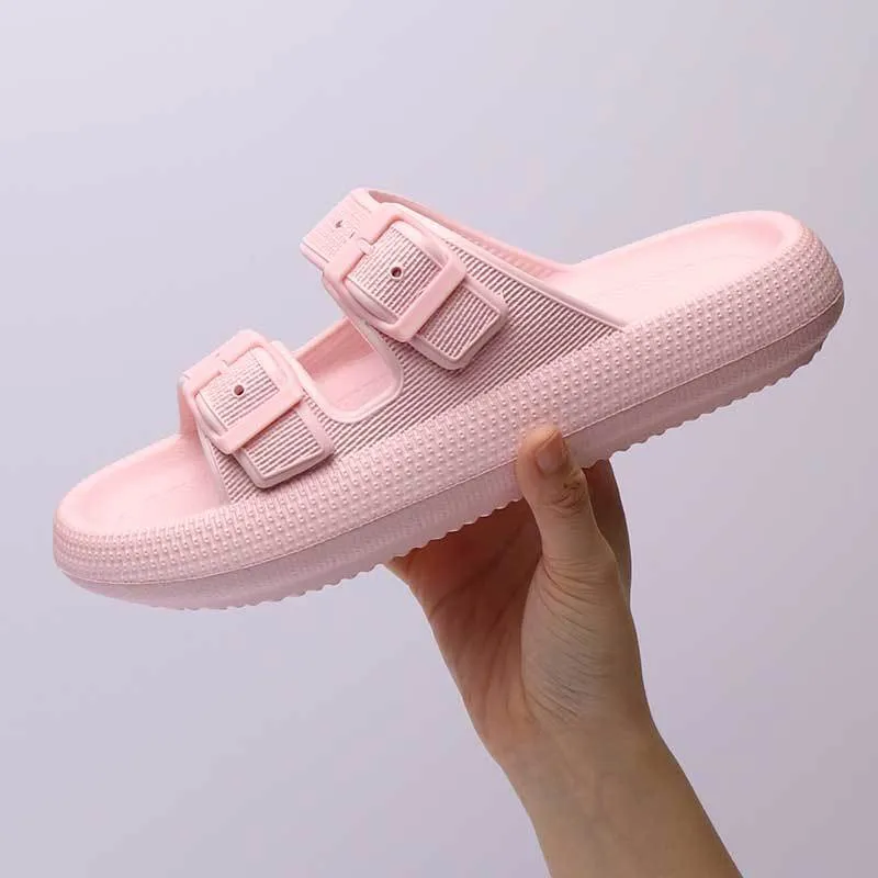 CoastalCharm EVA Platform Slippers - Chic Summer by The Nevermore