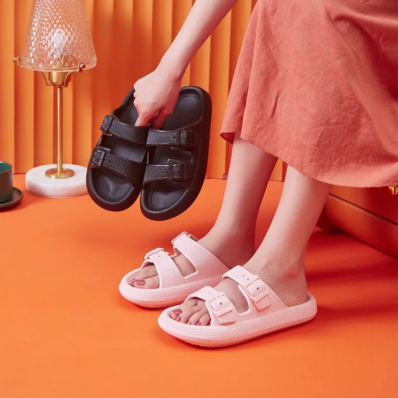 CoastalCharm EVA Platform Slippers - Chic Summer by The Nevermore