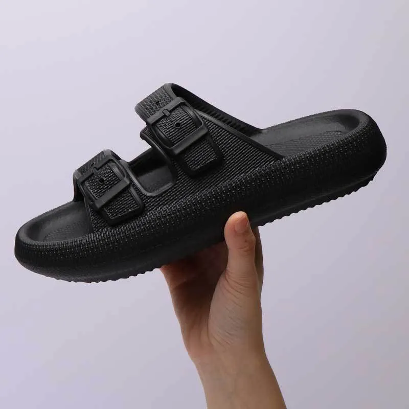 CoastalCharm EVA Platform Slippers - Chic Summer by The Nevermore