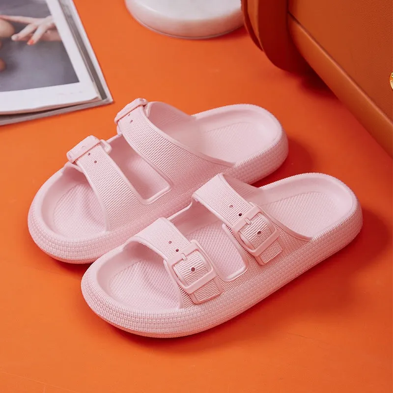 CoastalCharm EVA Platform Slippers - Chic Summer by The Nevermore