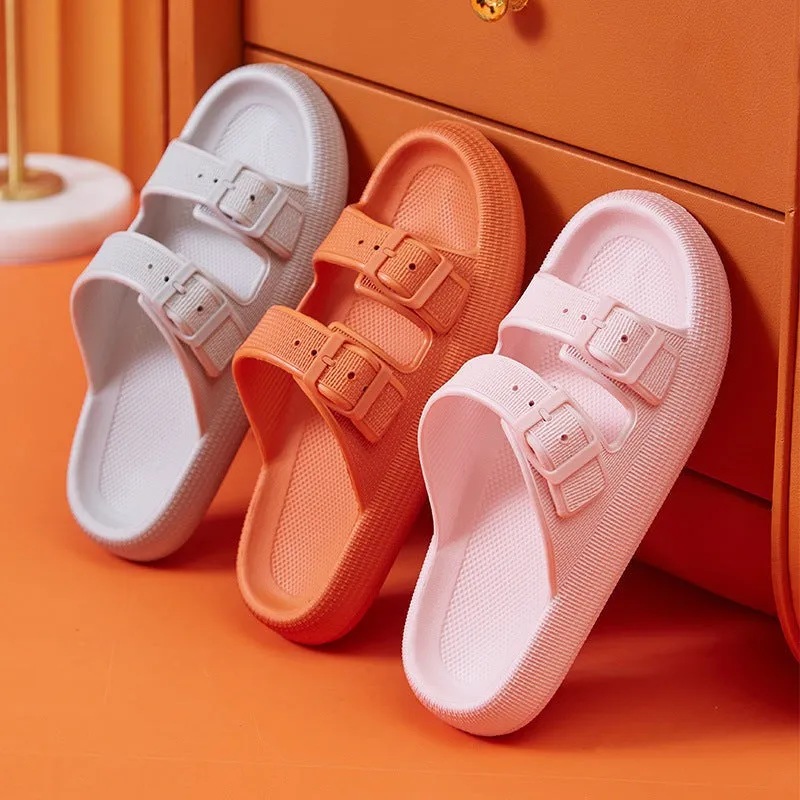 CoastalCharm EVA Platform Slippers - Chic Summer by The Nevermore