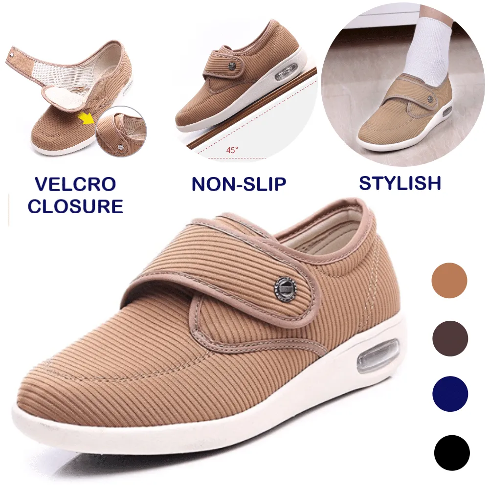 Comelyy Plus Size Wide Diabetic Shoes for Swollen Feet - NW002: Perfect Comfort and Style for Your Wide Feet