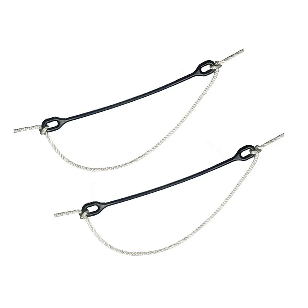 Davis 1468 Line Snubber 22" Black 2-Pack - Marine Shock Absorber