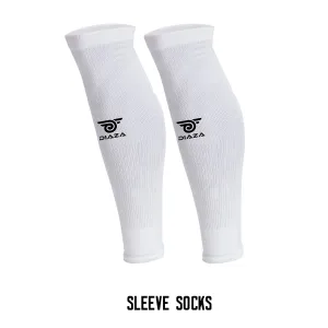 Glory Sleeve Socks White