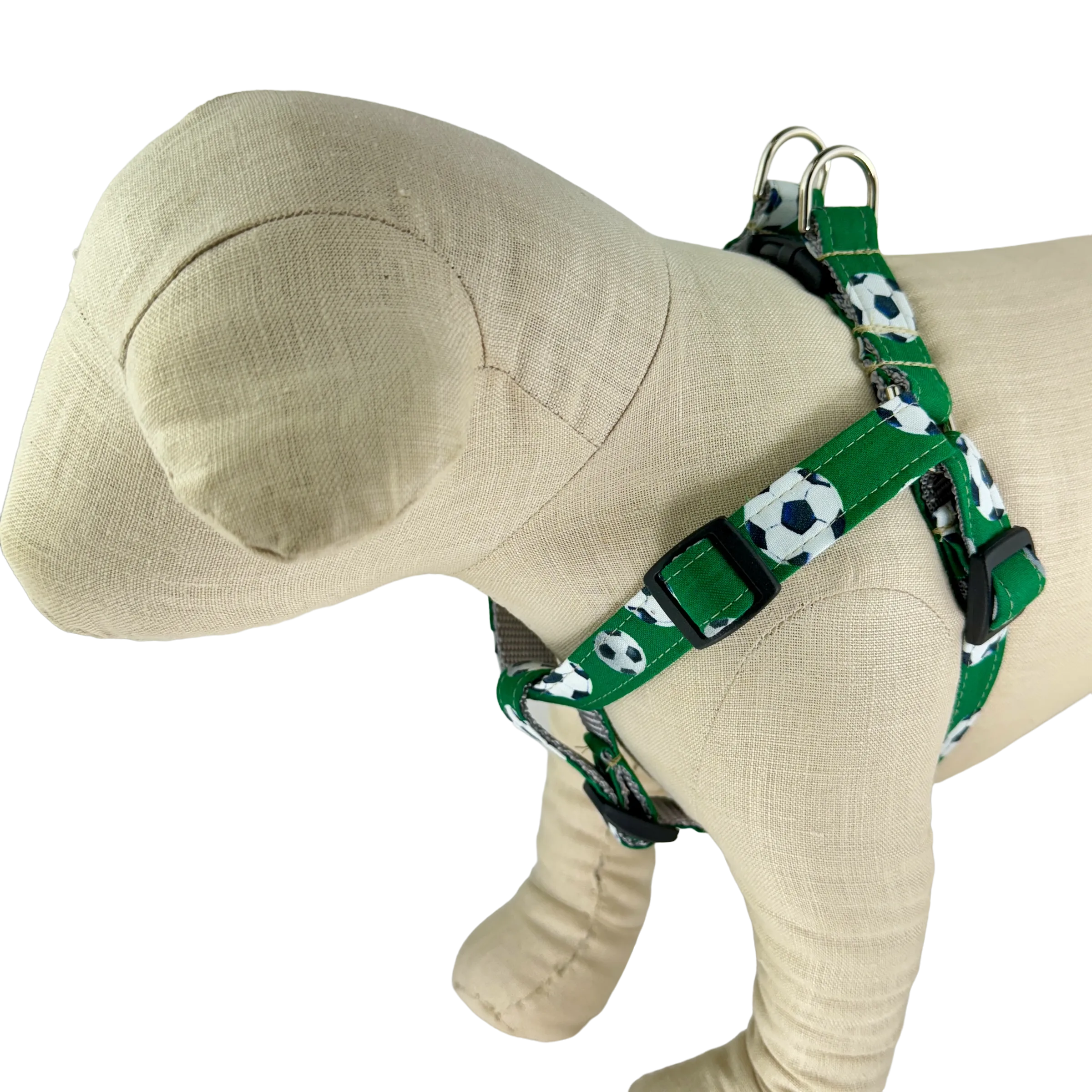 Green Soccer Ball Dog Harness - 1032