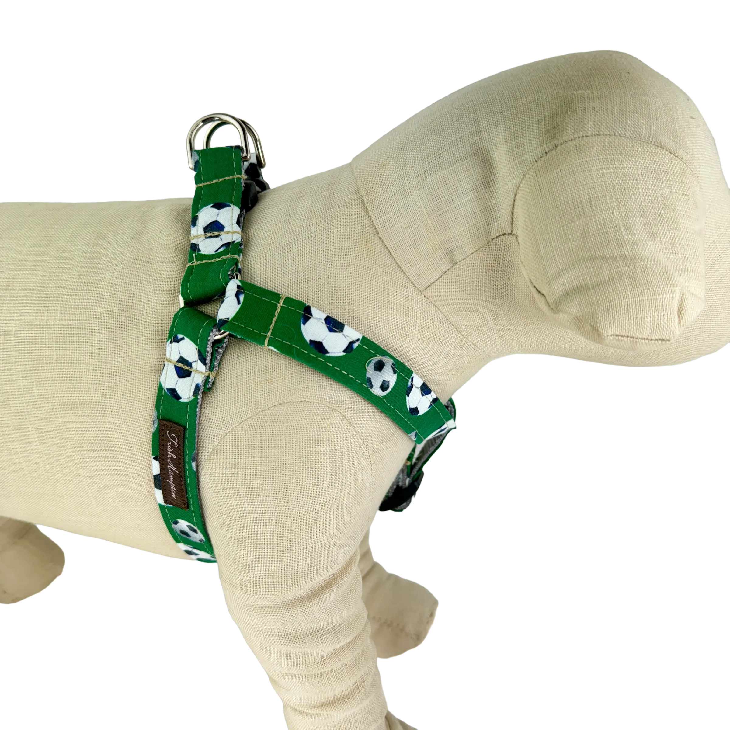 Green Soccer Ball Dog Harness - 1032