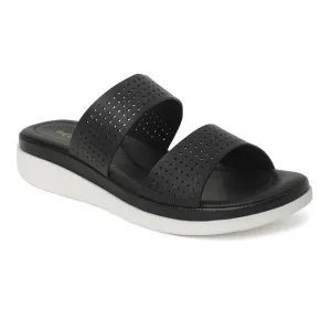 Healers Black Casual Slippers For Women JD-38 By Liberty