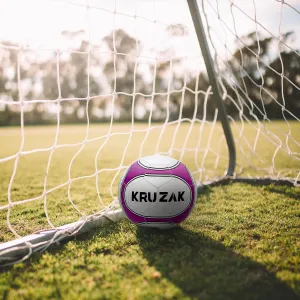 Kruzak Premier Striker Size 3 Purple Machine Stitched Soccer Balls for Training, Recreation, Practice - for Boys and Girls