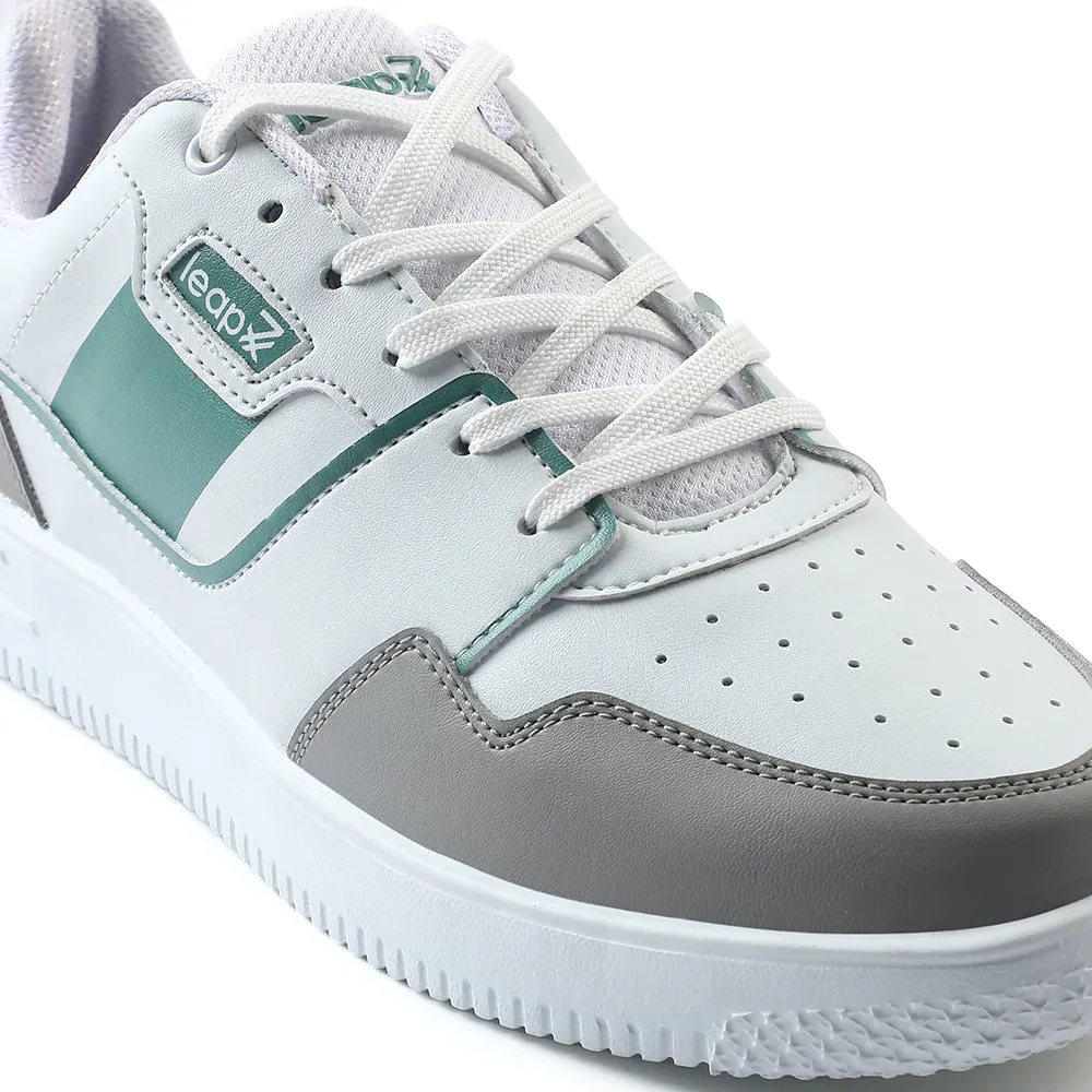 Leap7x Casual White Sneakers For Mens SNOOKIS-2 By Liberty