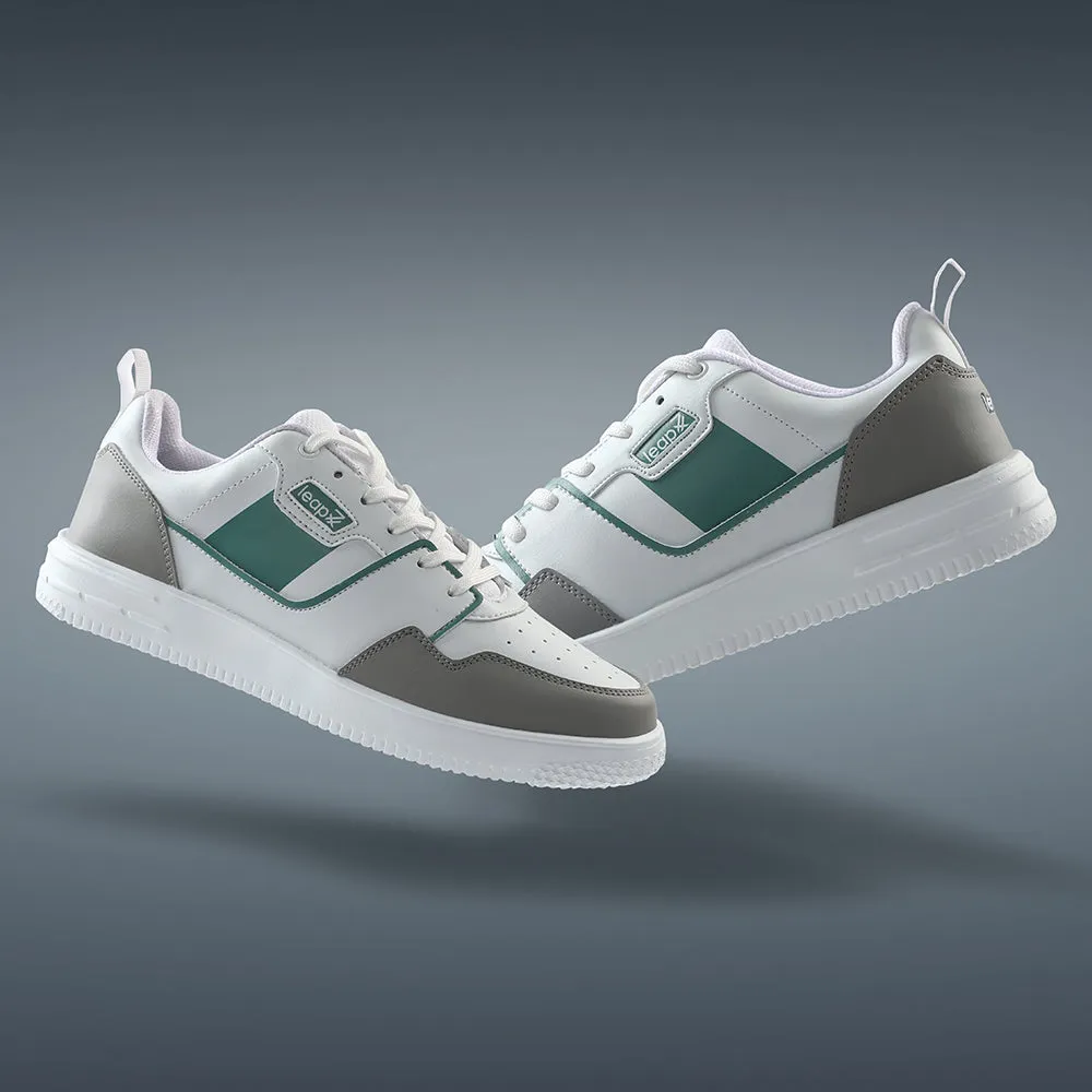Leap7x Casual White Sneakers For Mens SNOOKIS-2 By Liberty