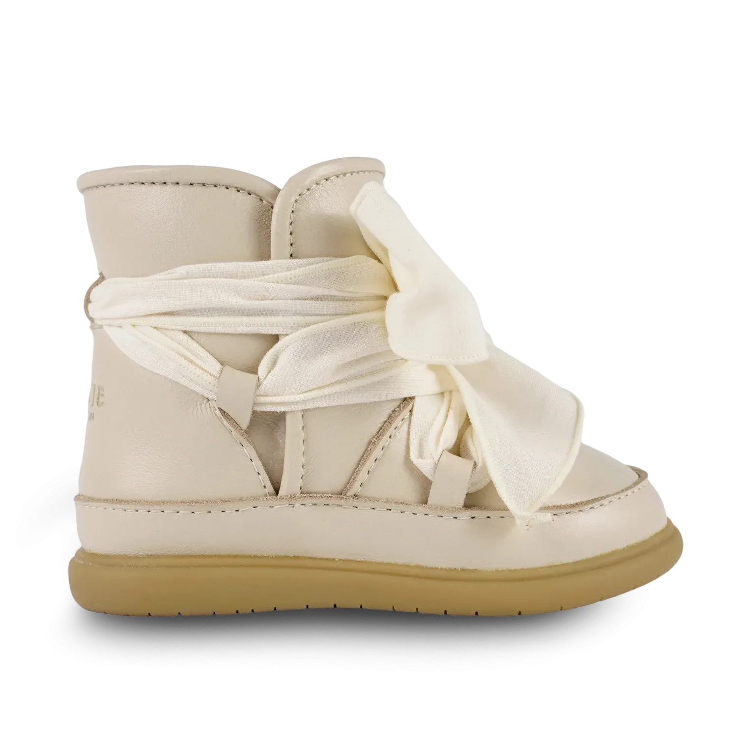 Maudi Shoes - Cream Leather