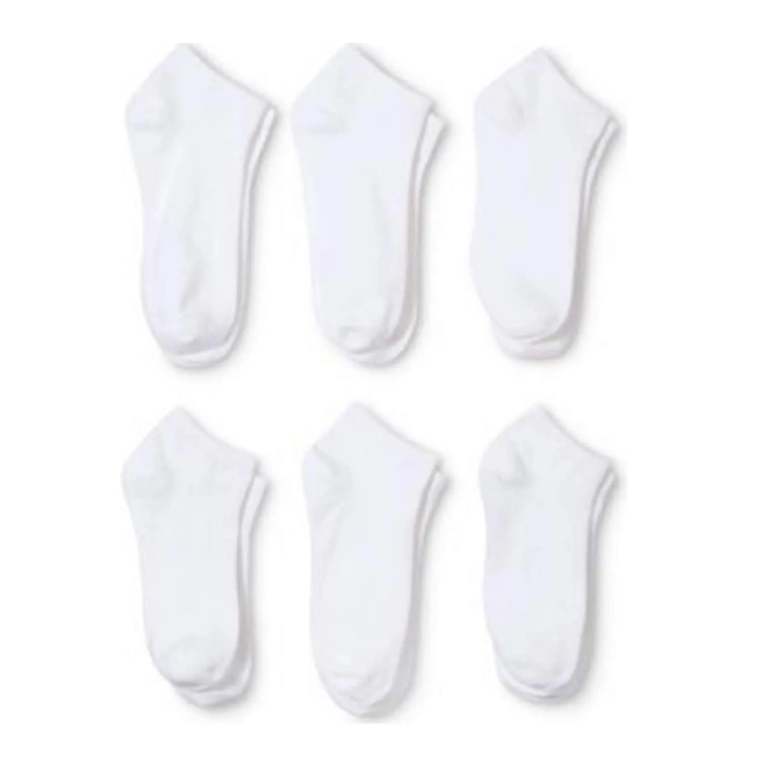 Mechaly Unisex Indoor and Outdoor Crew and Low Cut Cotton Socks - 12 Pack