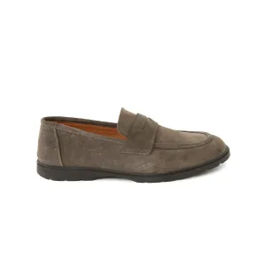 Men's Suede Calf Leather Handmade Loafer M9003