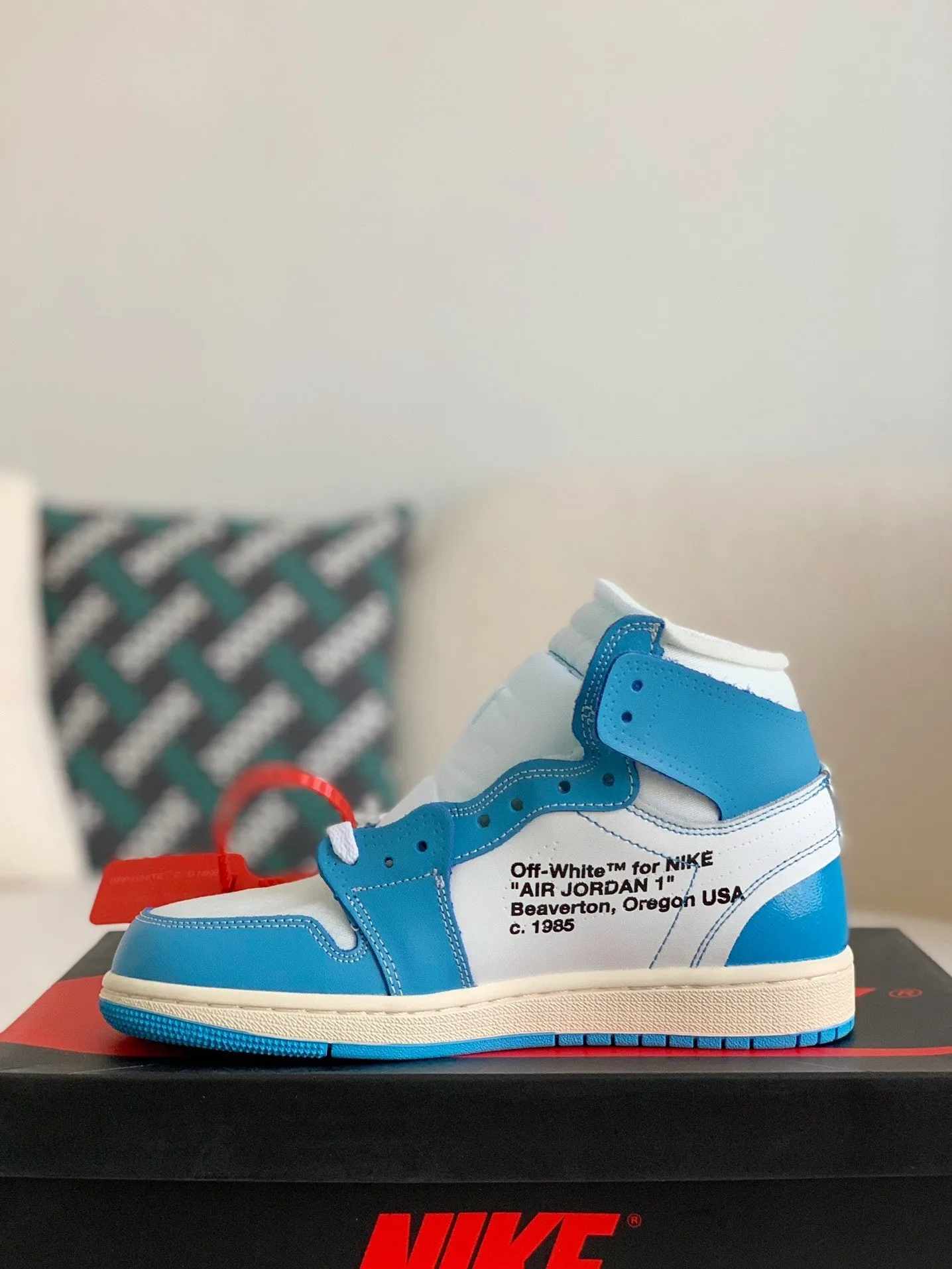 New Fashion Off-White New Fashion1 Powder Blue UNC