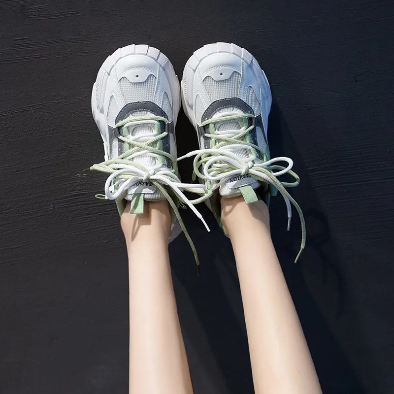 New Summer Casual Shoes Breathable Mesh Sneakers | Brodtica.com