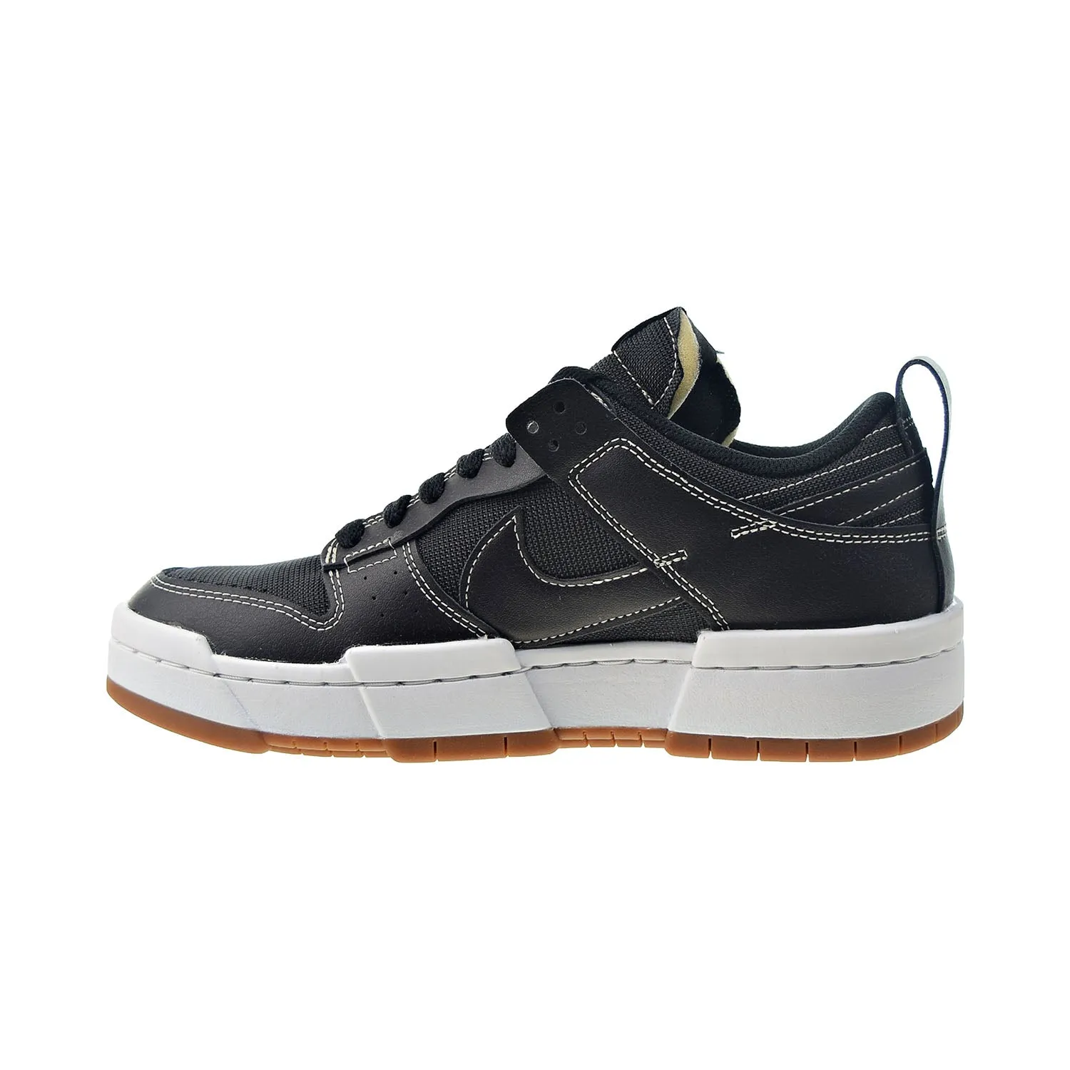 Nike Dunk Low Disrupt Women's Shoes Black-Black Fossil