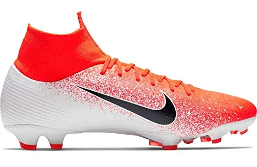 Nike Mercurial Superfly 6 Pro FG Soccer Cleats Size 13 - Men AH7368-801 Hyper Crimson/White/Black)