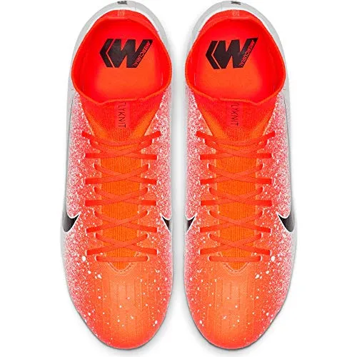 Nike Mercurial Superfly 6 Pro FG Soccer Cleats Size 13 - Men AH7368-801 Hyper Crimson/White/Black)