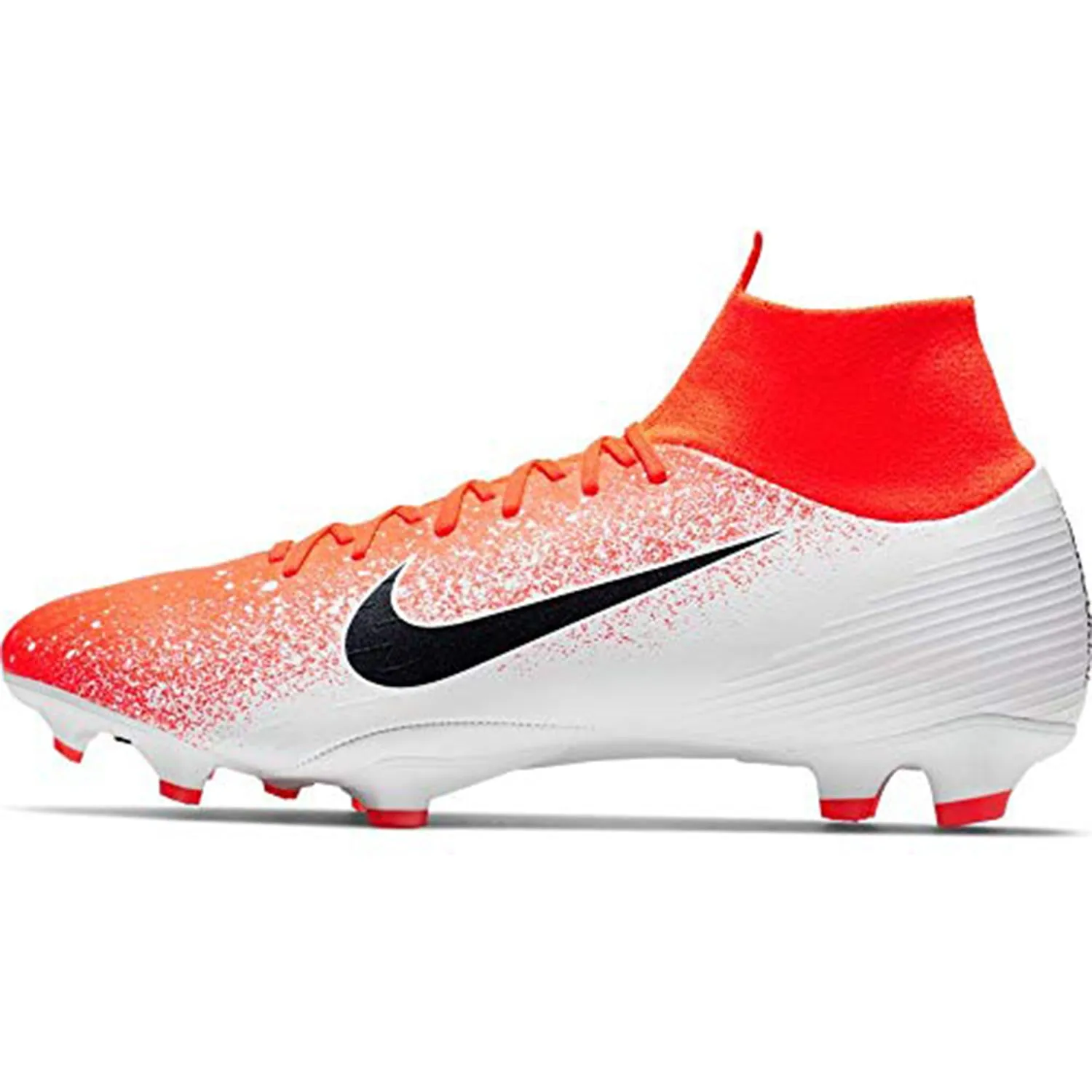 Nike Mercurial Superfly 6 Pro FG Soccer Cleats Size 13 - Men AH7368-801 Hyper Crimson/White/Black)