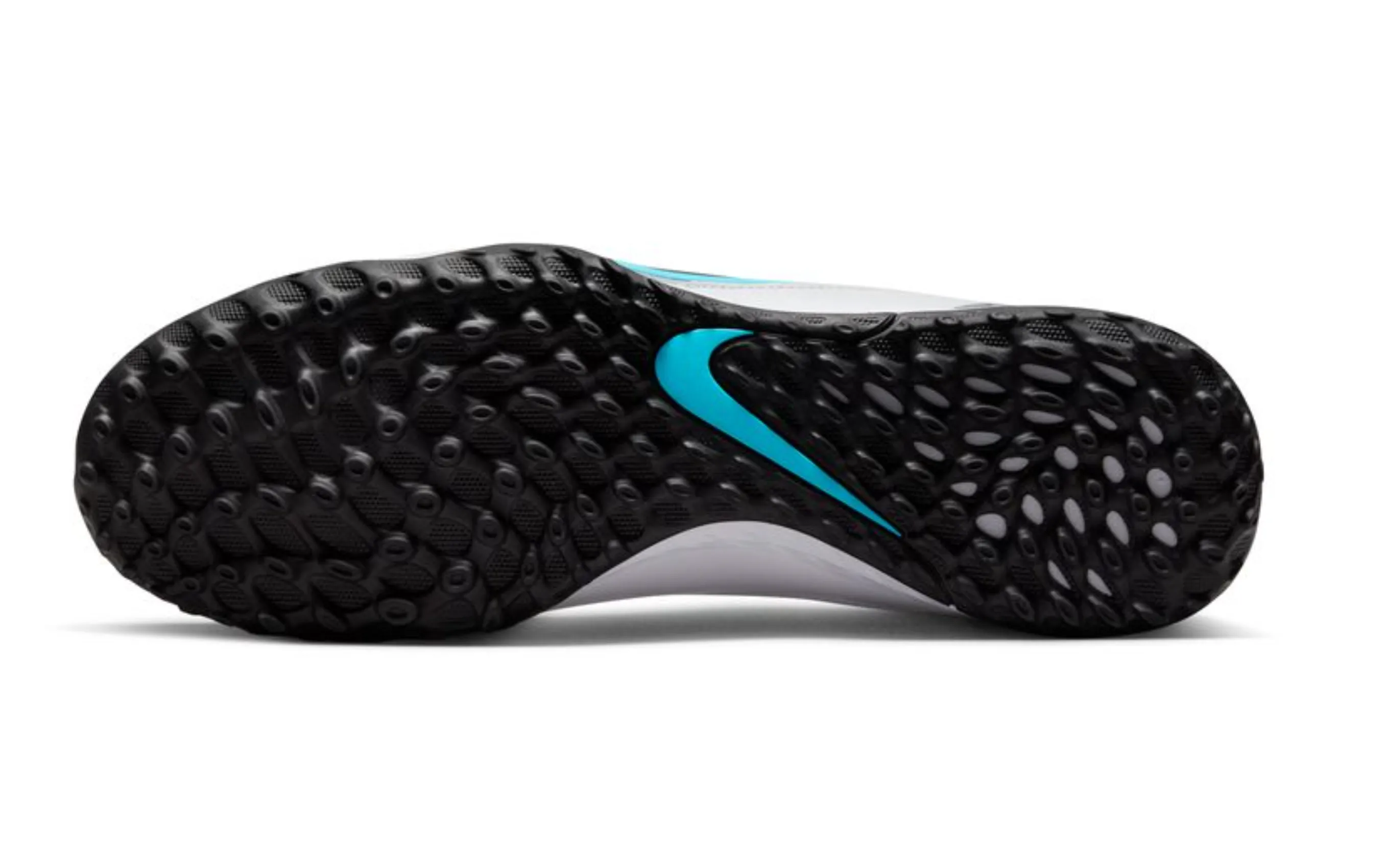 Nike React Legend 9 Pro TF Turf Soccer Shoe - White/Black/Blue/Pink