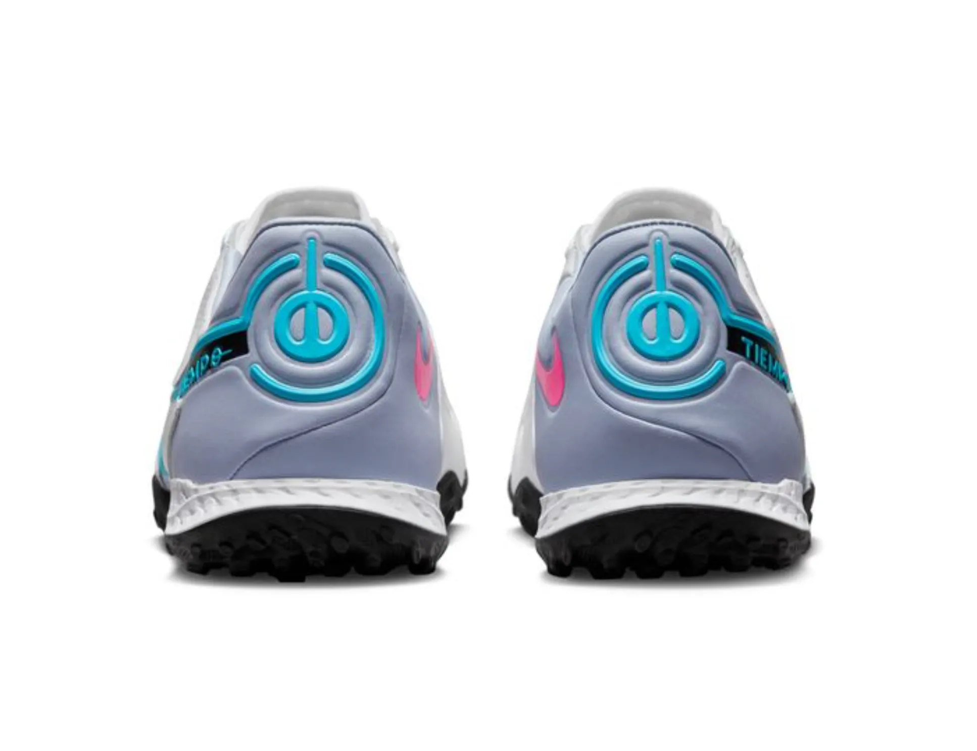 Nike React Legend 9 Pro TF Turf Soccer Shoe - White/Black/Blue/Pink