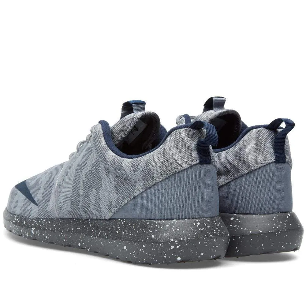 NIKE ROSHE NM FB Flat Silver & Obsidian