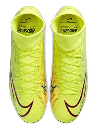 Nike Superfly 7 Academy MDS FG/MG Soccer Cleats Size 11.5 - Men BQ5427-703 Lemon Venom/Black/Aurora Green