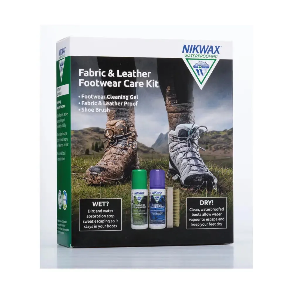 Nikwax Fabric & Leather Proof Footcare Kit
