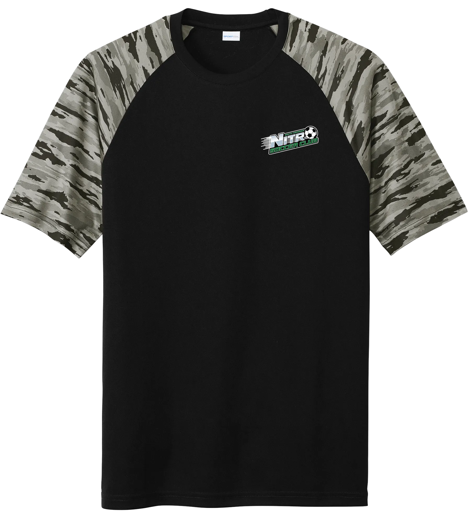 Nitro Soccer Drift Camo Colorblock Tee