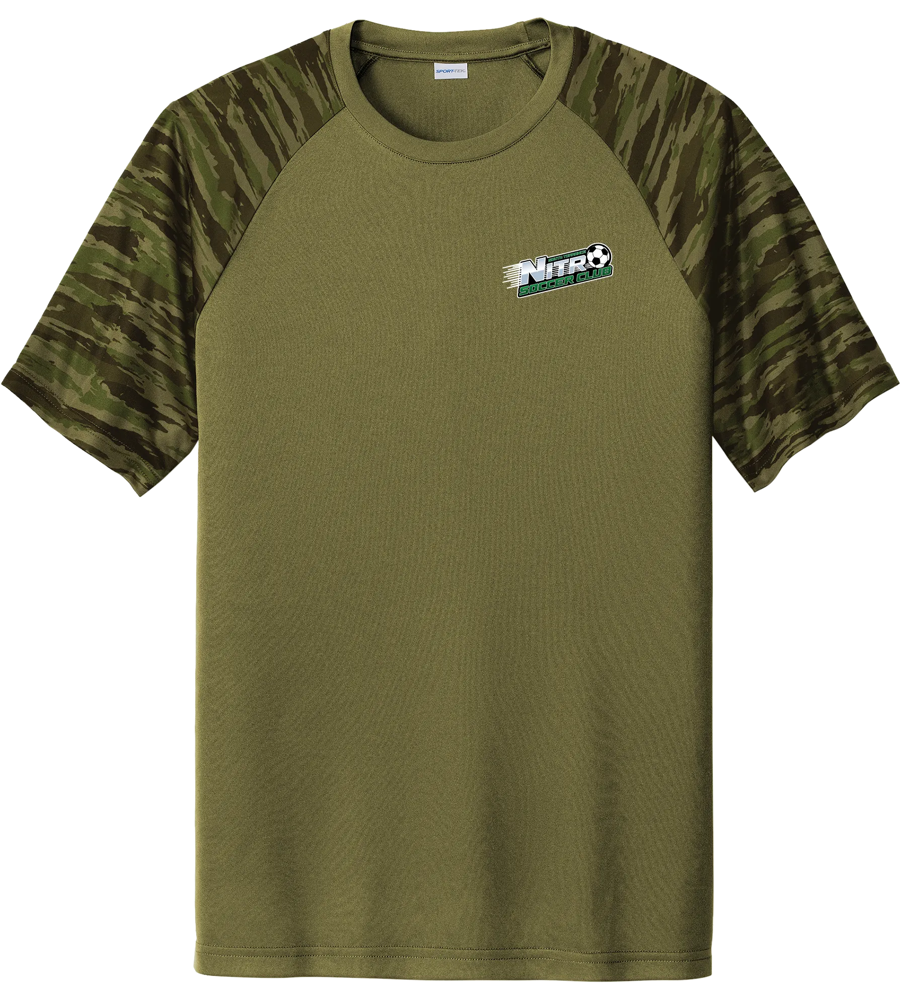 Nitro Soccer Drift Camo Colorblock Tee